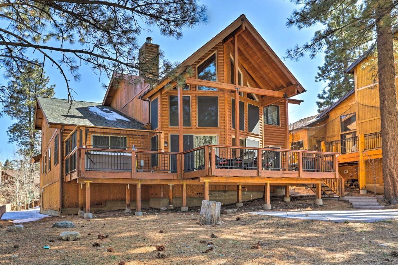 Villa Expansive Cabin With Hot Tub And Walk To Ski Lift! Big Bear Lake Exterior foto