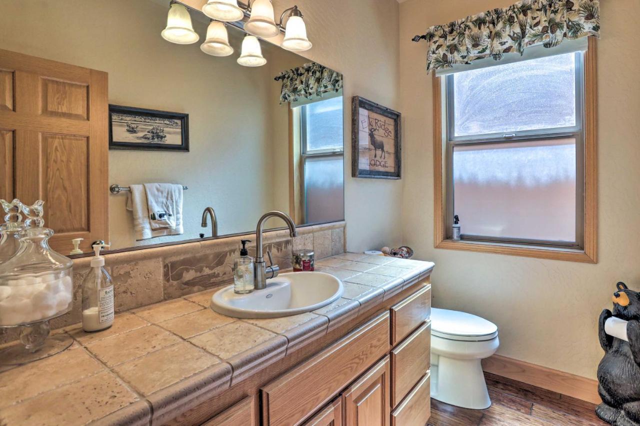 Villa Expansive Cabin With Hot Tub And Walk To Ski Lift! Big Bear Lake Exterior foto